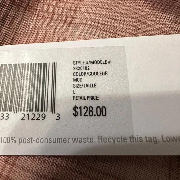 Outerknown Winddrift Plaid Button-Up Women's Top - NWT - Size L - Picture 9 of 12